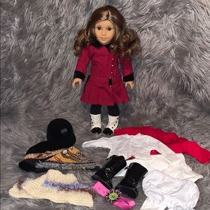 American Girl Rebecca Rubin with accessories